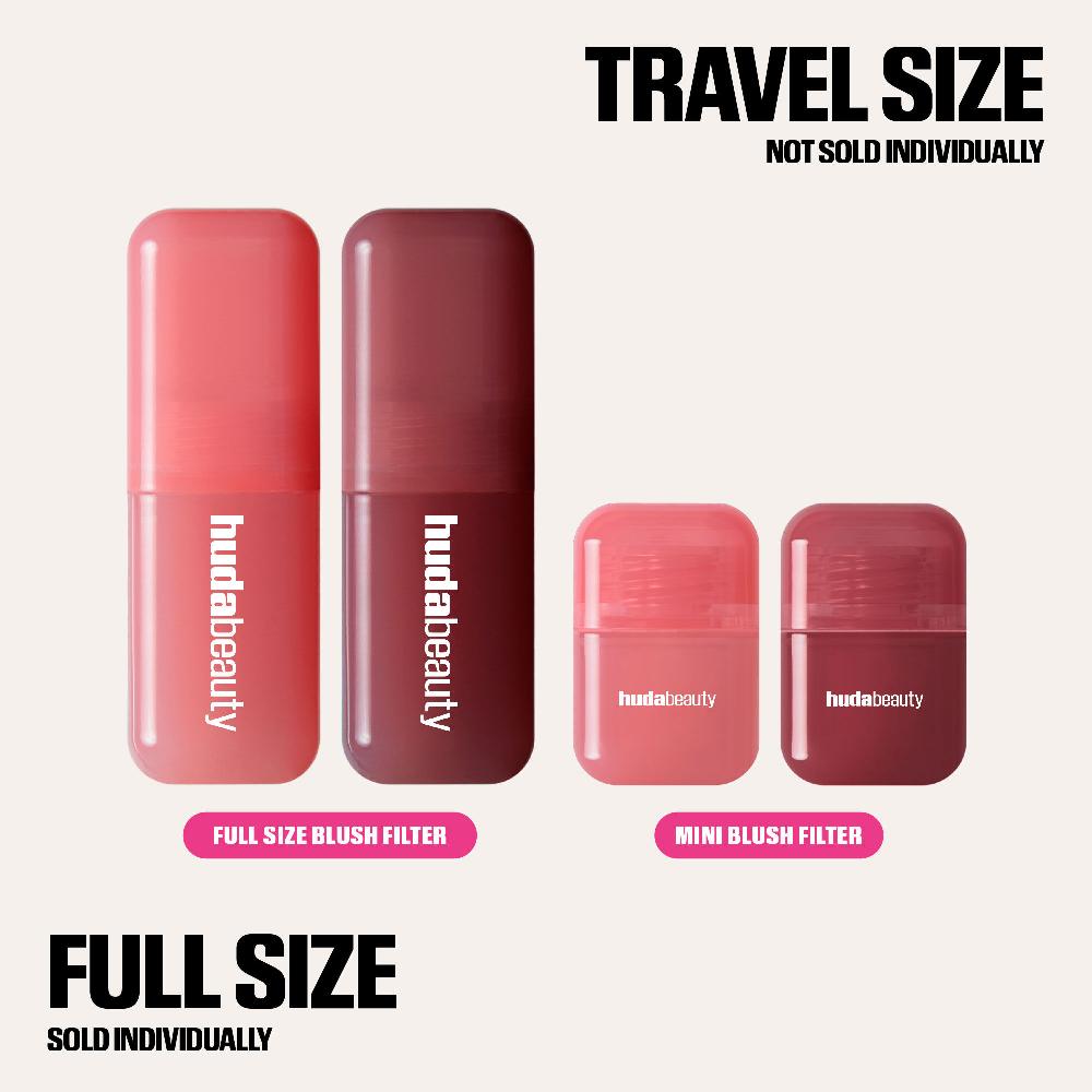 Huda Beauty Baby Blush Duo Rose And Berry