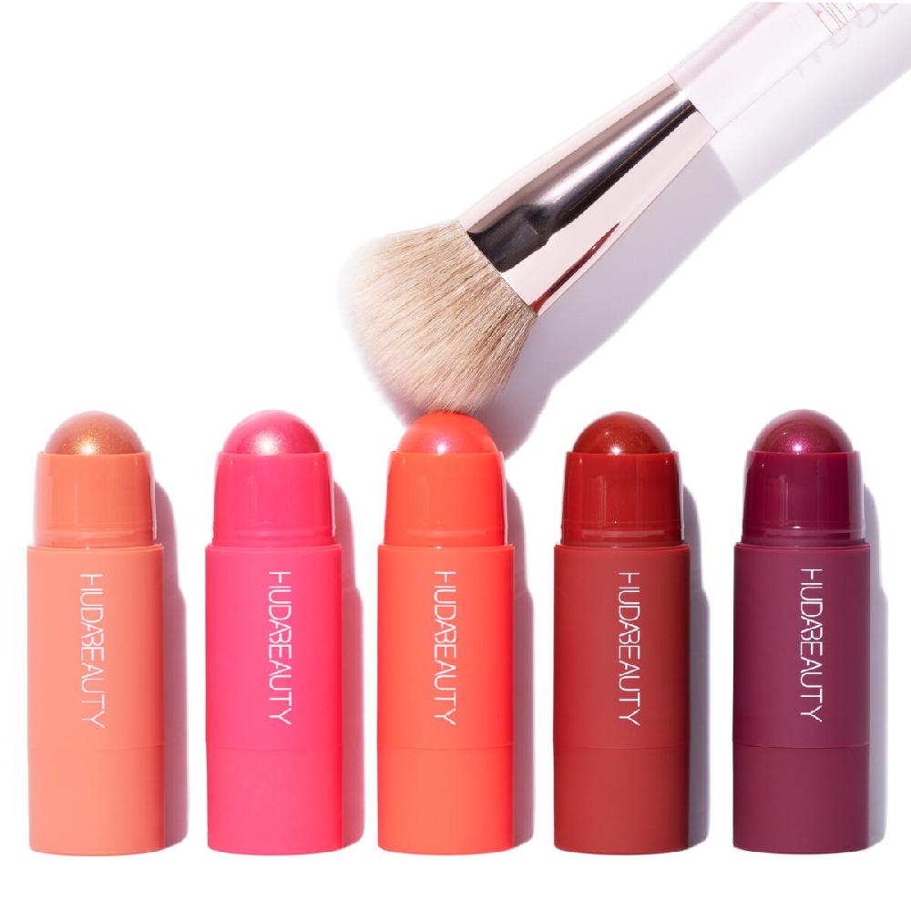Huda Beauty Cheeky Tint Blush Stick Brush