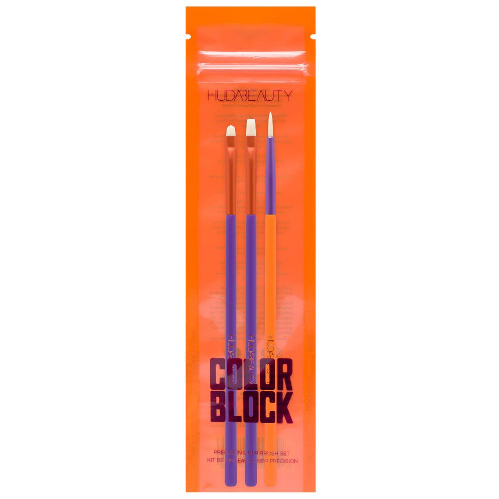 huda beauty Color Block Precision Liner Brush Set