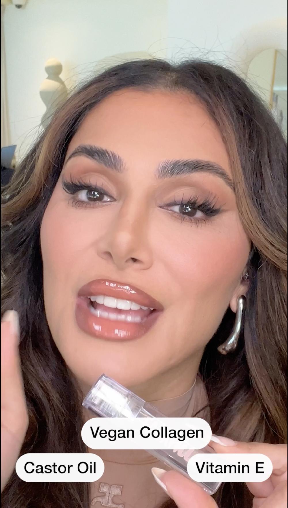 Huda Beauty FAUX FILLER Extra Shine Lip Gloss