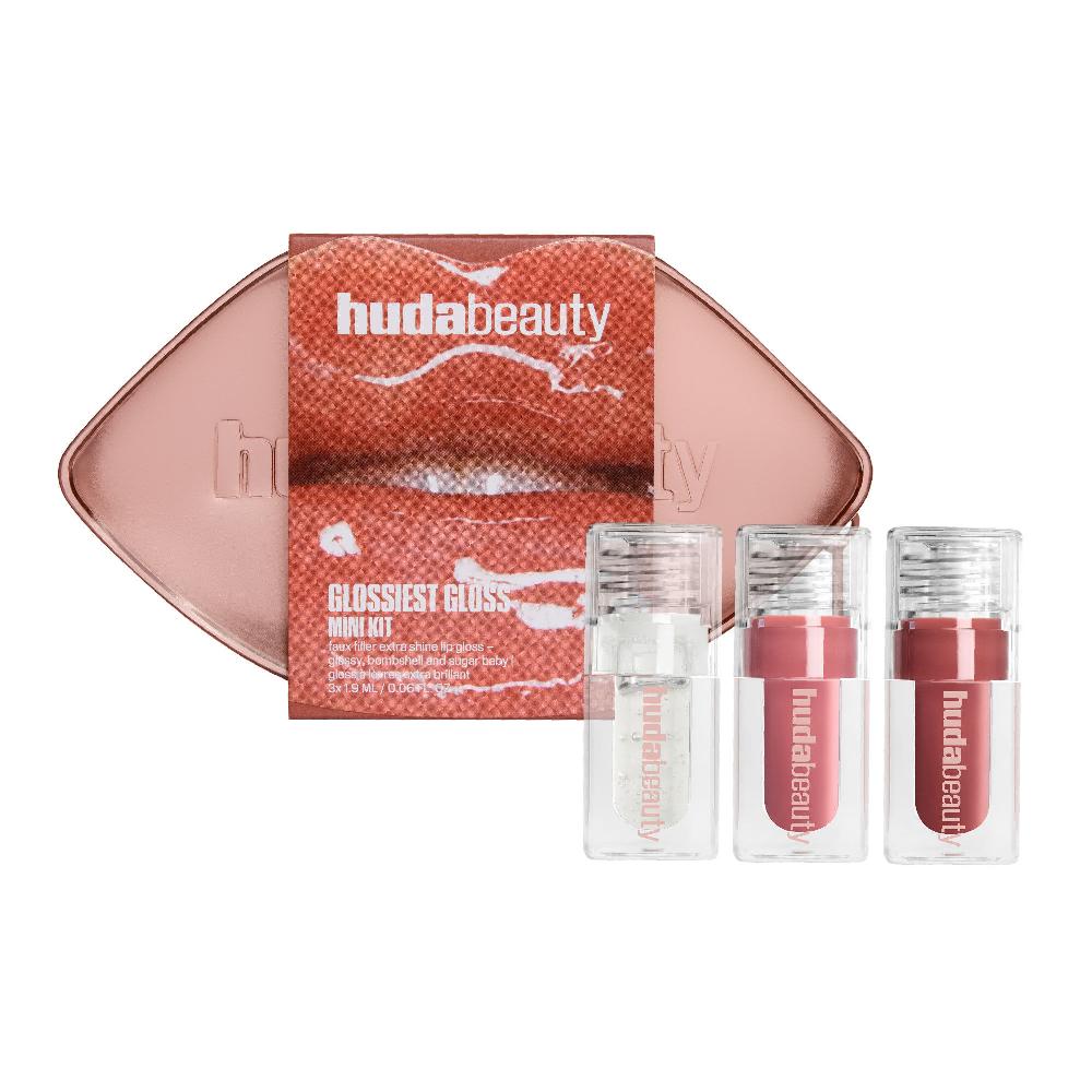 huda beauty Glossiest Gloss Trio