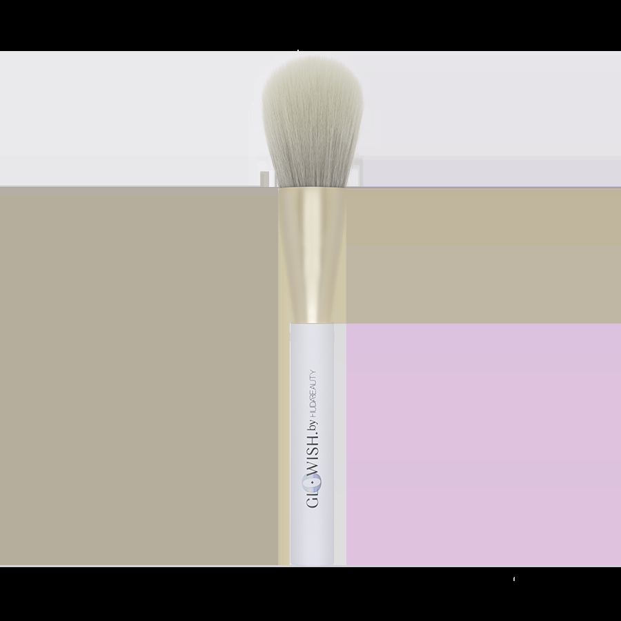 huda beauty GloWish All Over Face Powder Brush