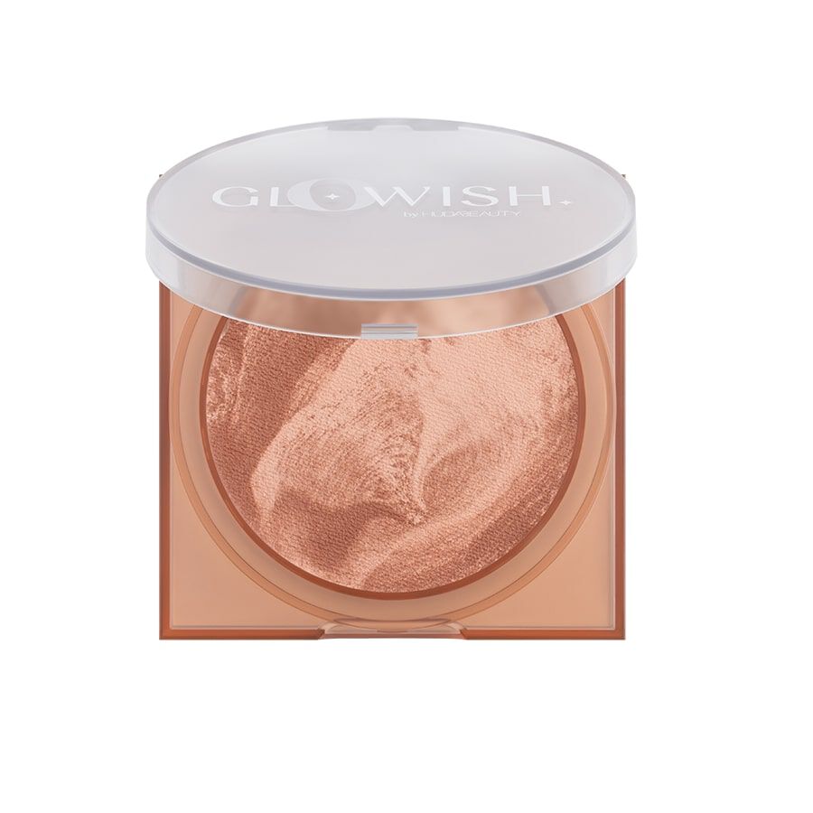 huda beauty GloWish Soft Radiance Bronzing Powder
