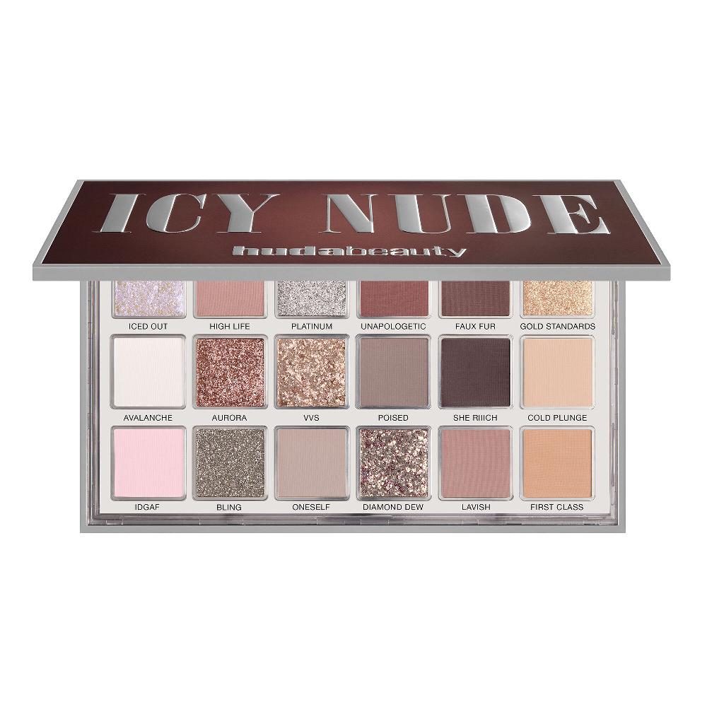 huda beauty Icy Nude Eyeshadow Palette