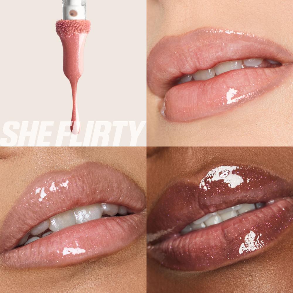 Huda Beauty Icy Nude FAUX FILLER Lip Gloss