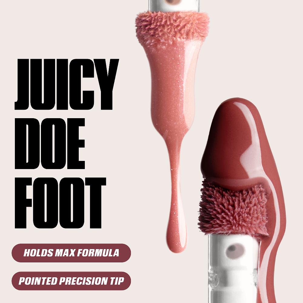 Huda Beauty Icy Nude FAUX FILLER Lip Gloss