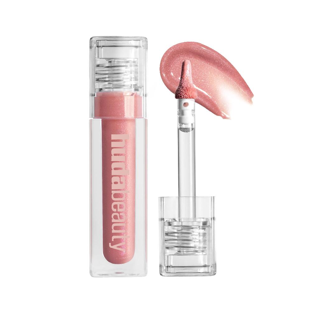 huda beauty Icy Nude FAUX FILLER Lip Gloss