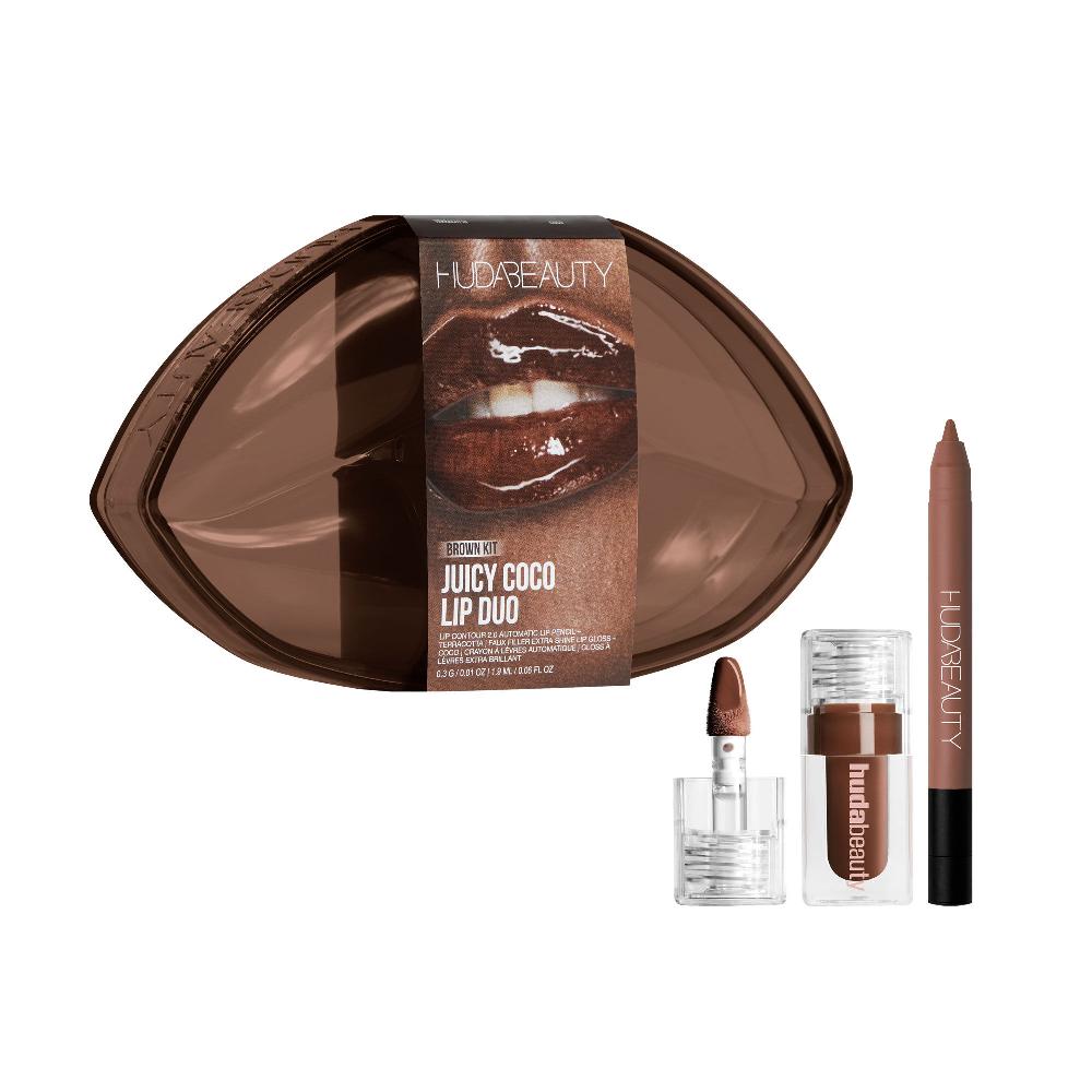 huda beauty Juicy Coco Lip Duo