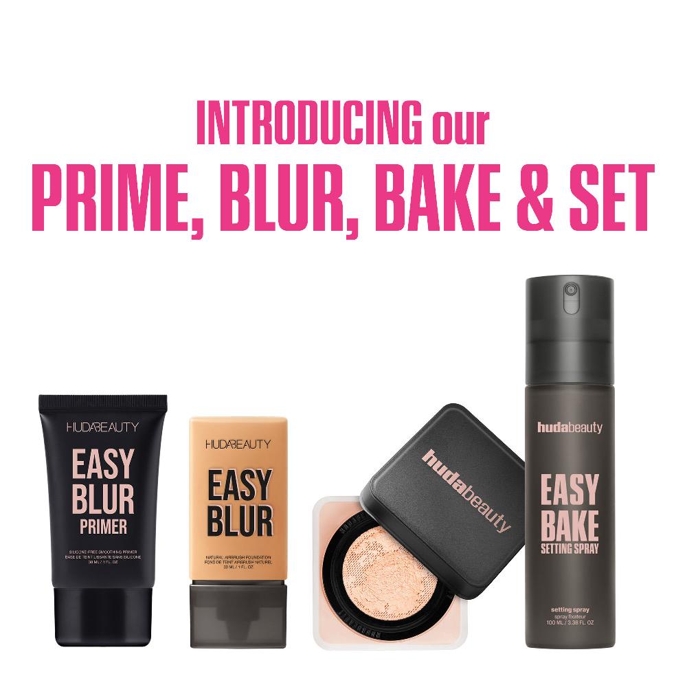 huda beauty Prime Blur Bake & Set Kit