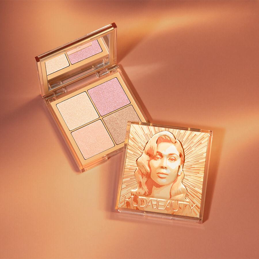 Huda Beauty Mini Glow Obsessions Highlighter Face Palette
