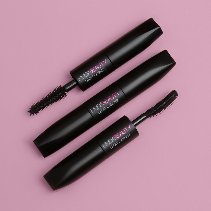 Huda Beauty Mini LEGIT LASHES Double-Ended Volumizing And Lengthening Mascara