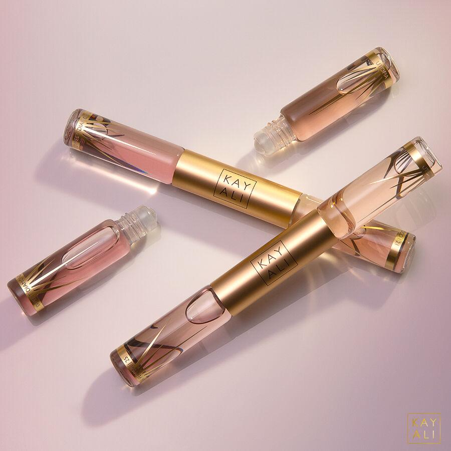 Huda Beauty Sweet Diamond Pink Pepper | 25 & Utopia Vanilla Coco | 21 EDP Rollerball