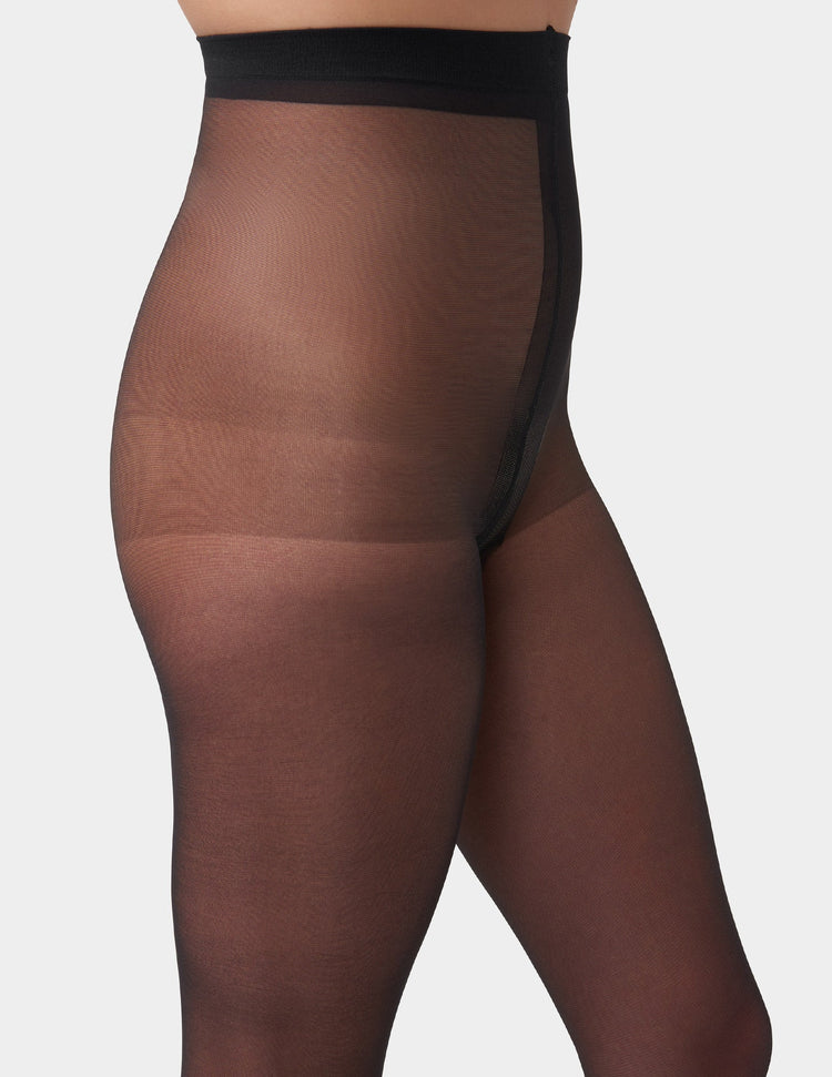 Hue Essentials Solutions Clear Control Top Pantyhose