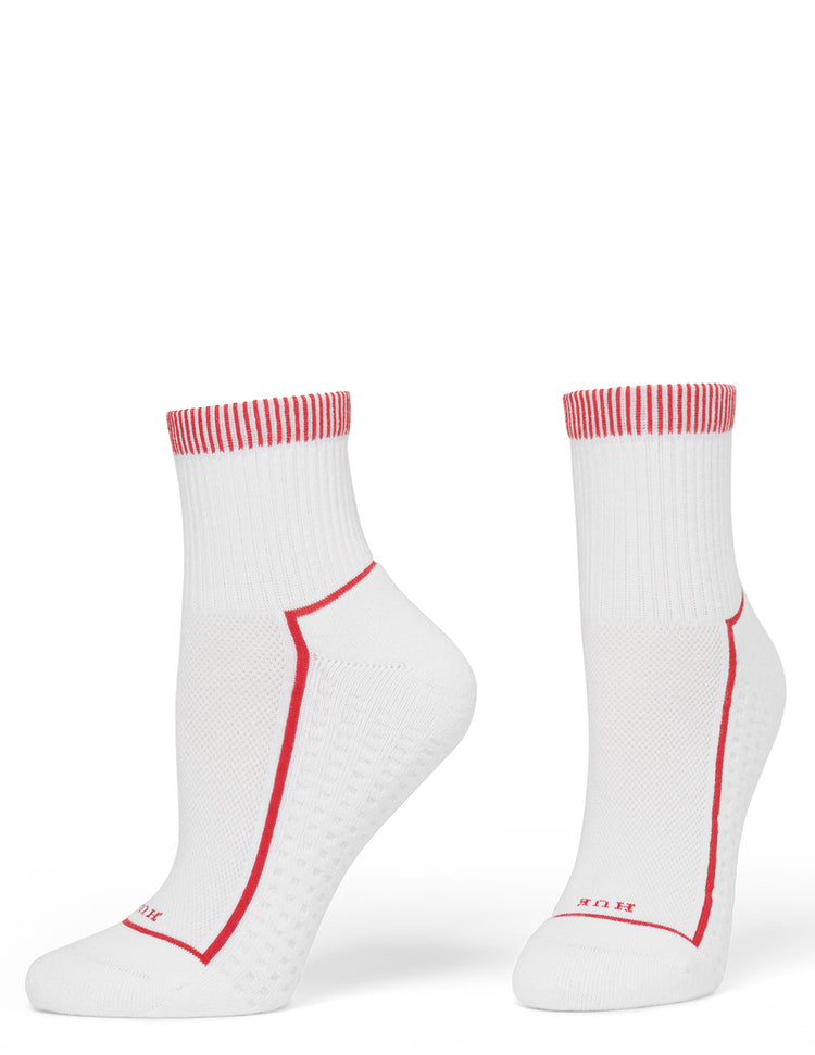 Hue Air Cushion Mini Crew Top Socks 3 Pair Pack