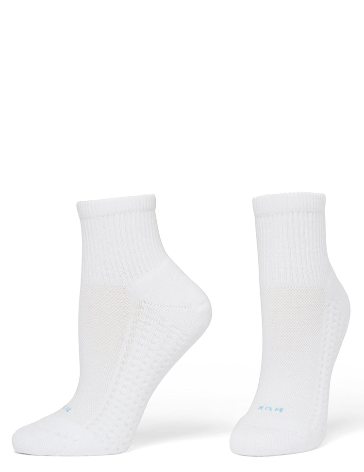 Hue Air Cushion Mini Crew Top Socks 3 Pair Pack