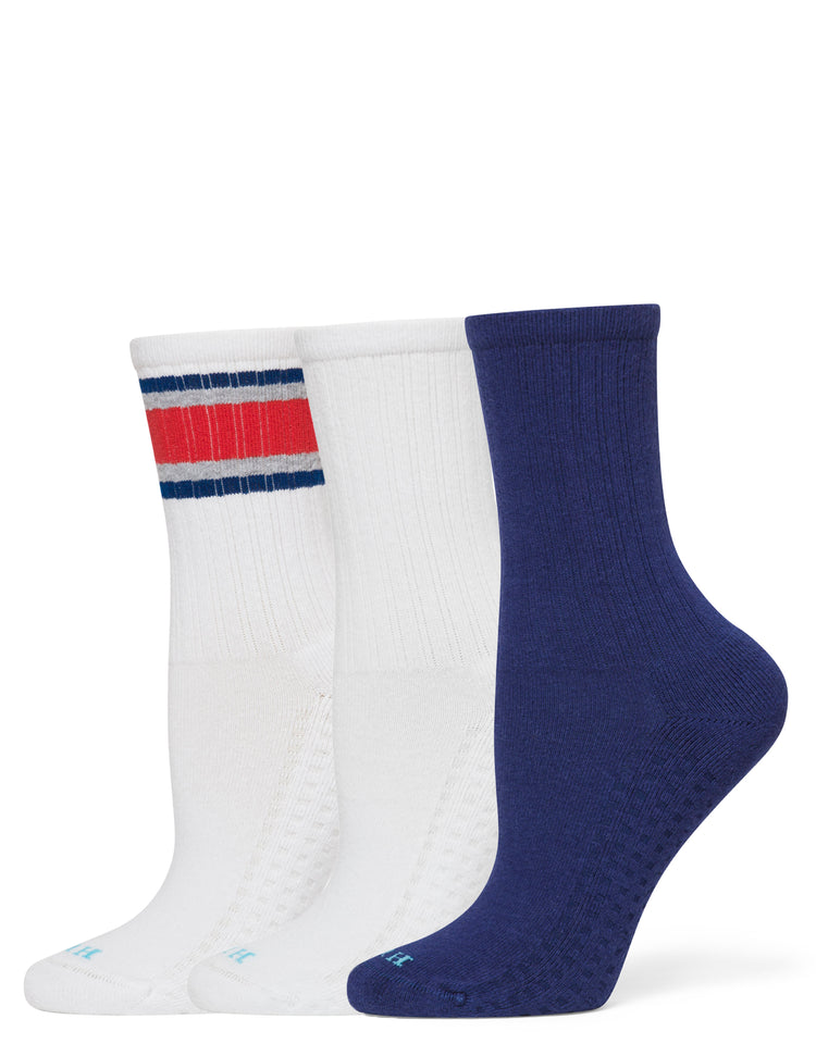 Hue Air Cushion Sport Crew 3 Pair Pack