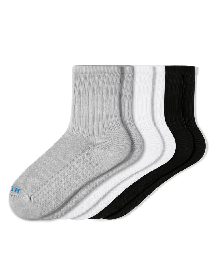 hue Air Cushion Sport Crew 3 Pair Pack