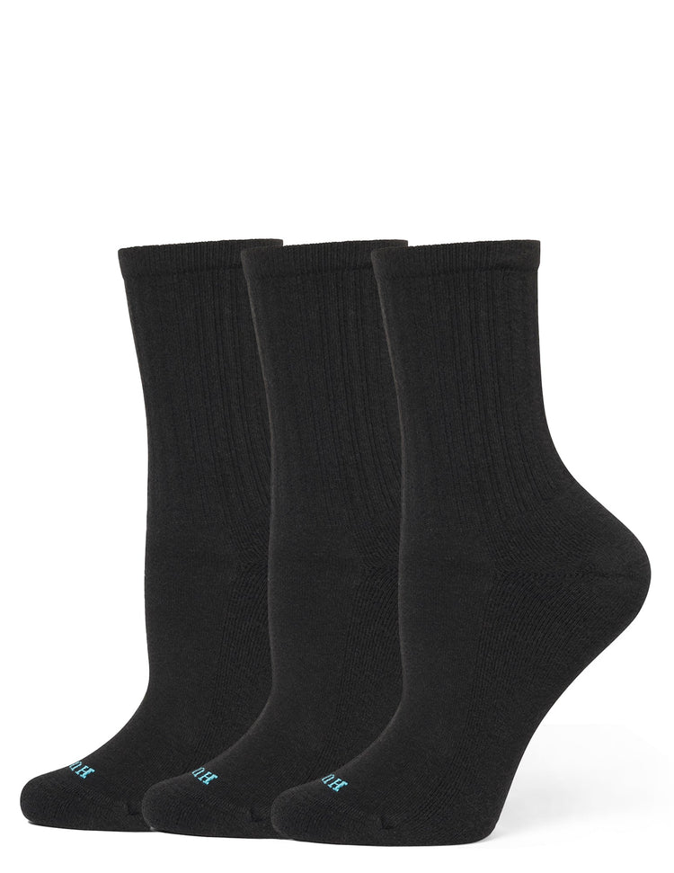 Hue Air Cushion Sport Crew 3 Pair Pack