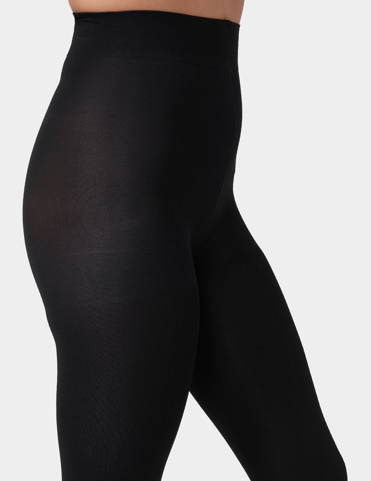 Hue Blackout Tights With Control Top