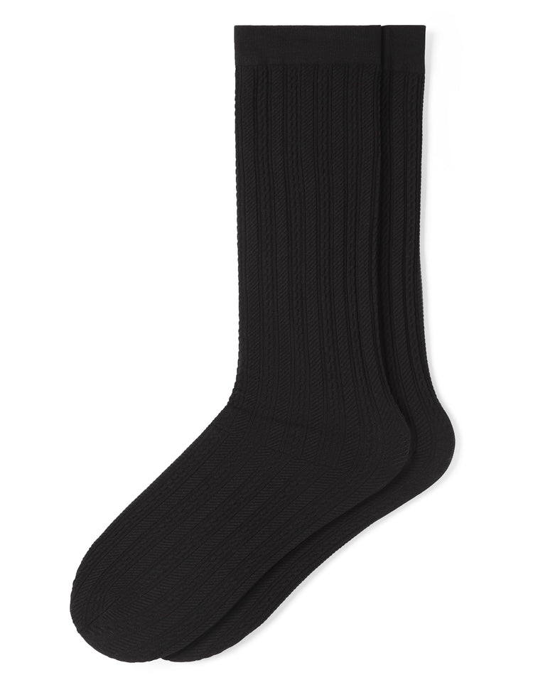 Hue Cable Knee High