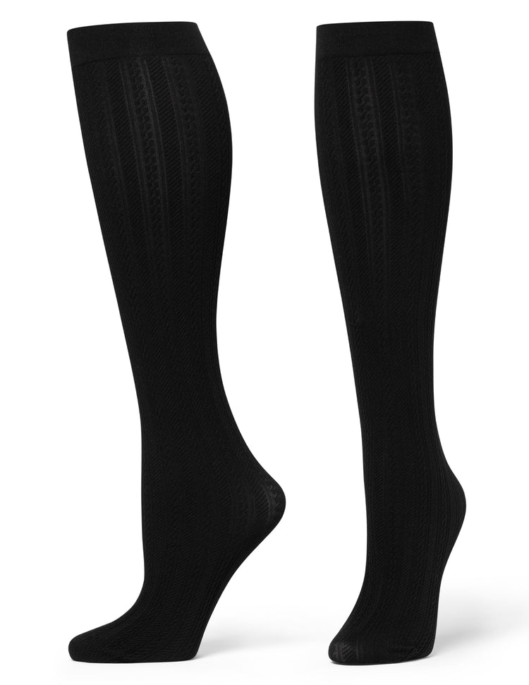Hue Cable Knee High