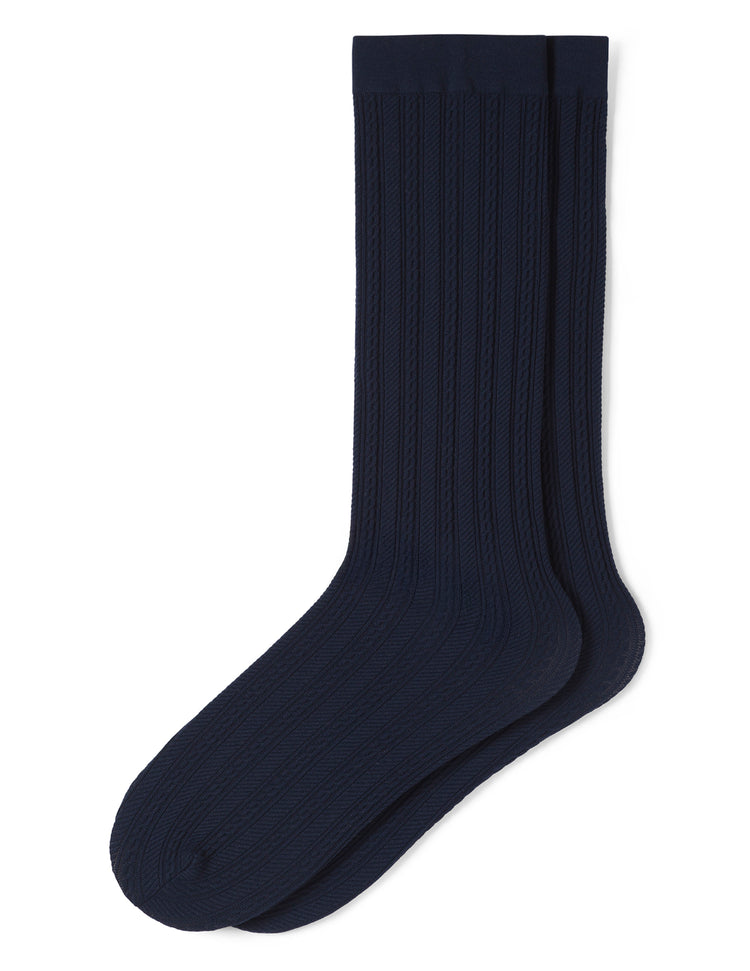 Hue Cable Knee High