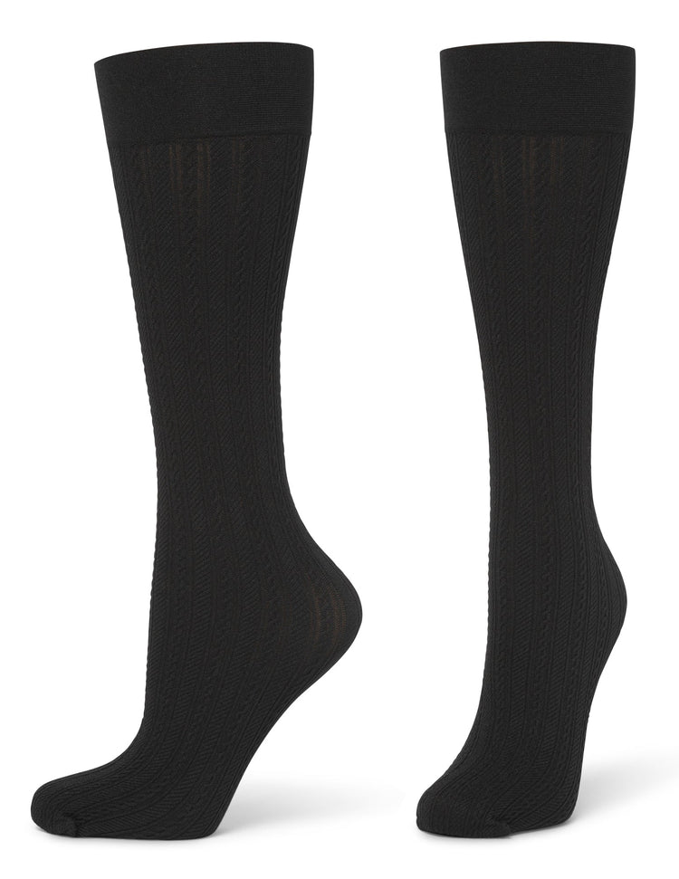 Hue Cable Knee High