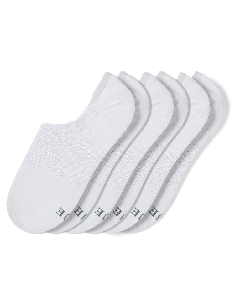 hue Cotton No Show Arch Hug Sock 3 Pair Pack