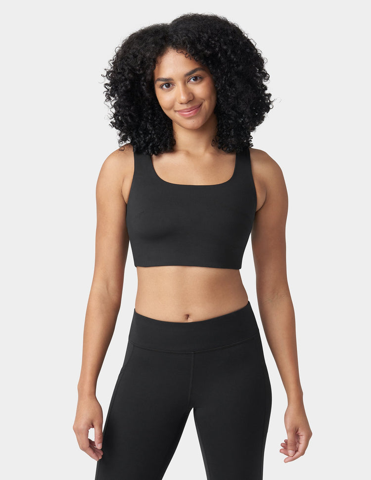 Hue Cropped Full Back Tank Top