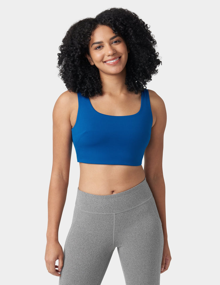 Hue Cropped Full Back Tank Top