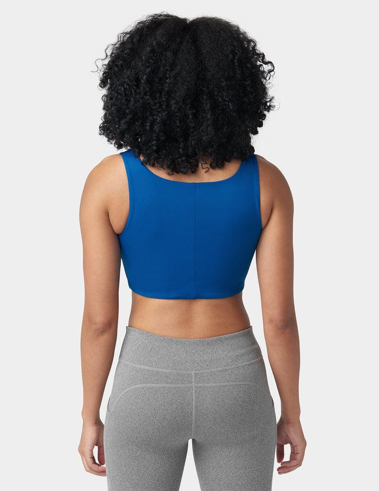 Hue Cropped Full Back Tank Top