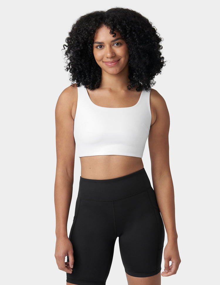 Hue Cropped Full Back Tank Top