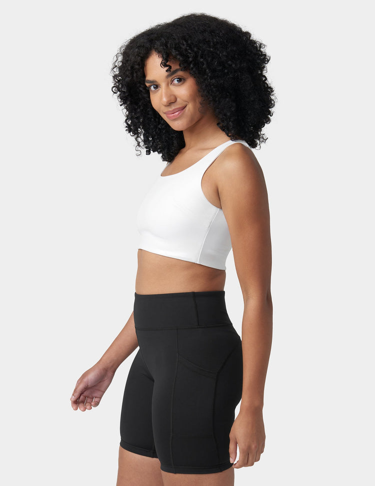 Hue Cropped Full Back Tank Top
