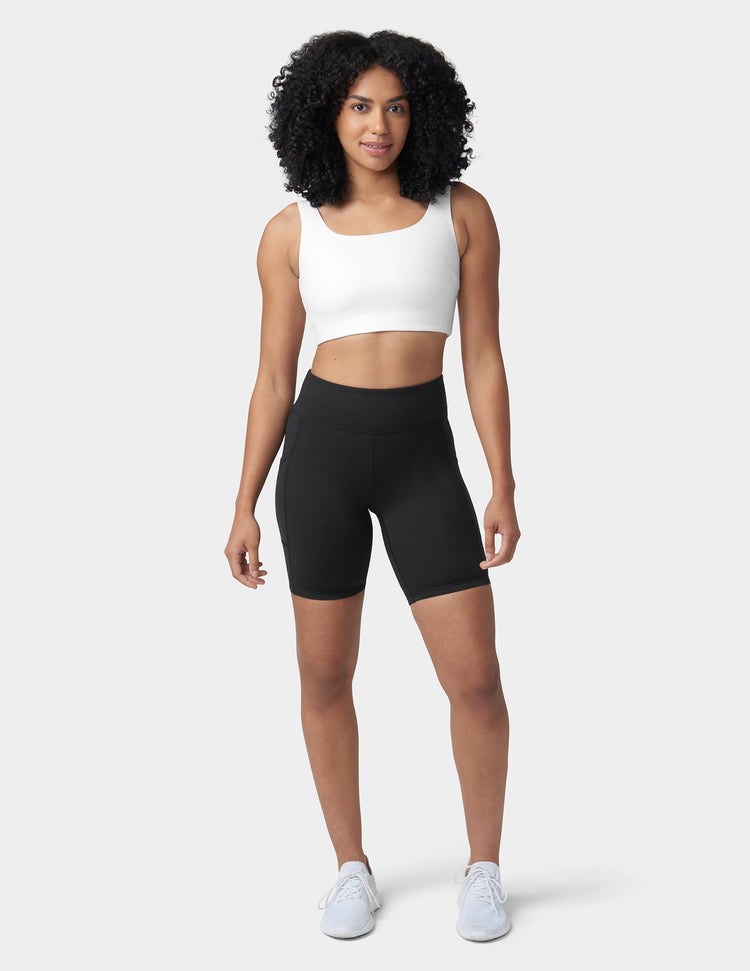 hue Cropped Full Back Tank Top