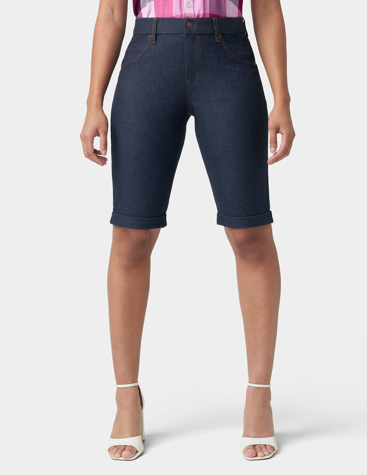 Hue Cuffed Essential Denim Short