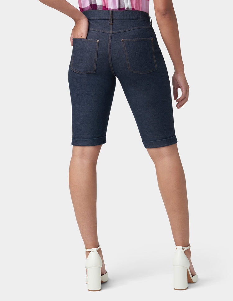 Hue Cuffed Essential Denim Short