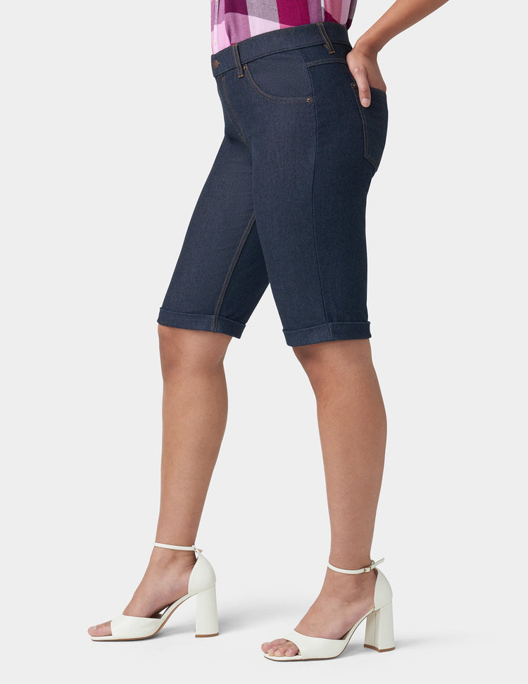 Hue Cuffed Essential Denim Short