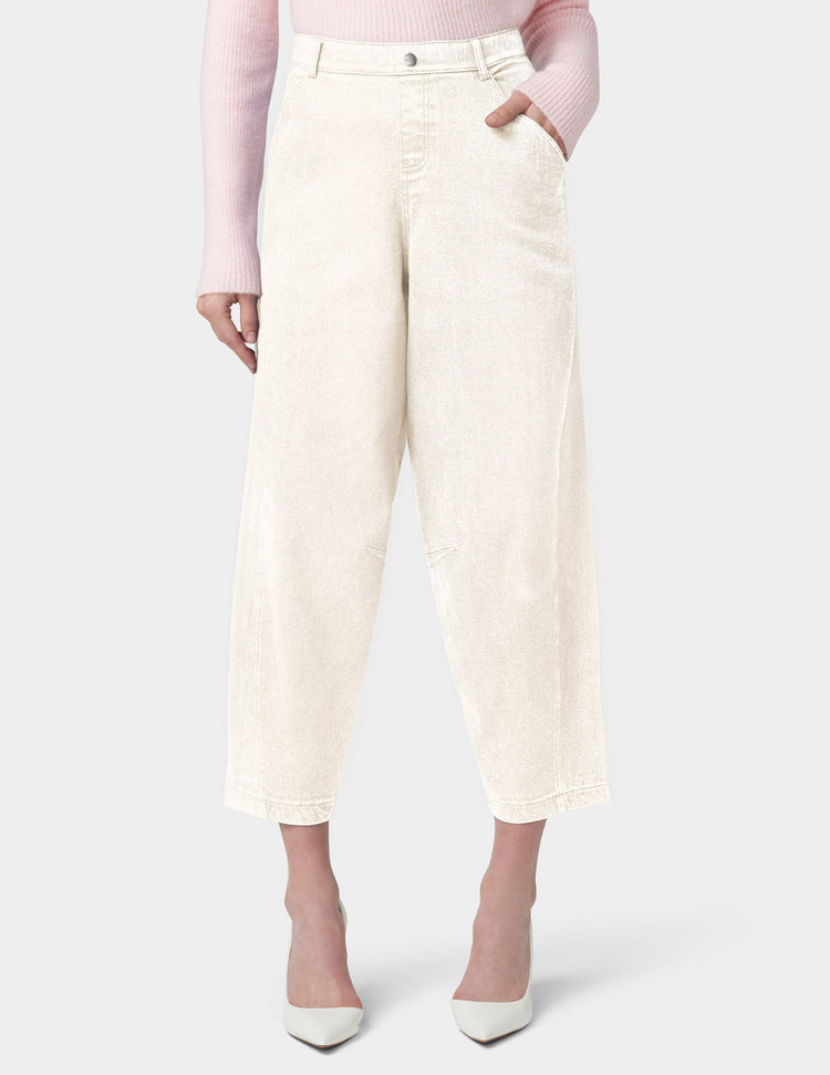 Hue Denim Barrel Leg Skimmer