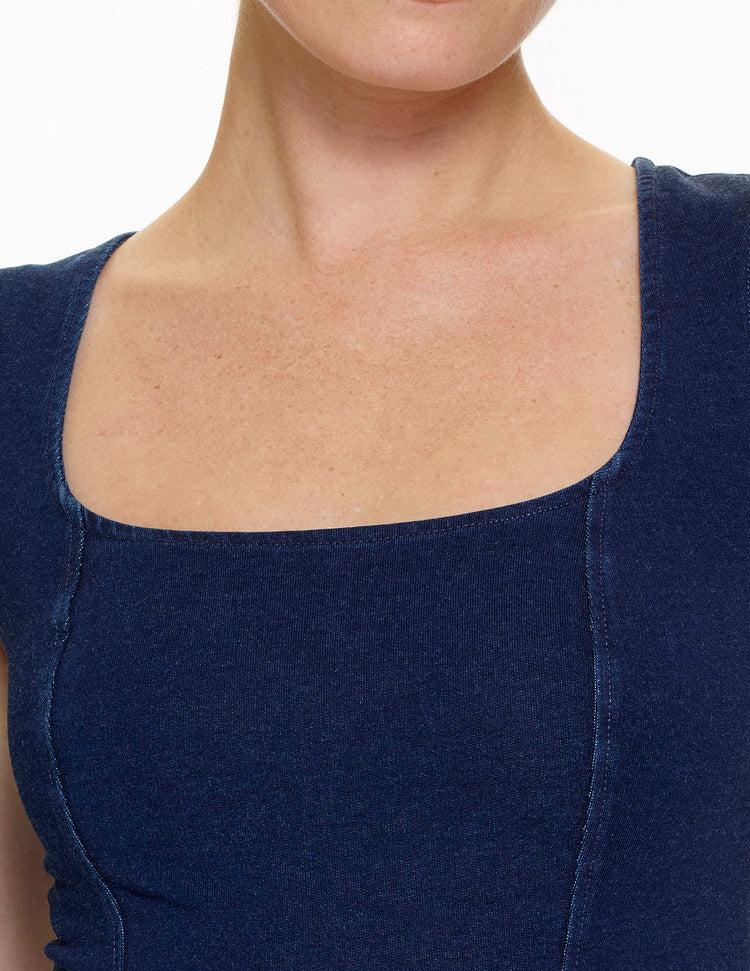 Hue Denim Contour Tank