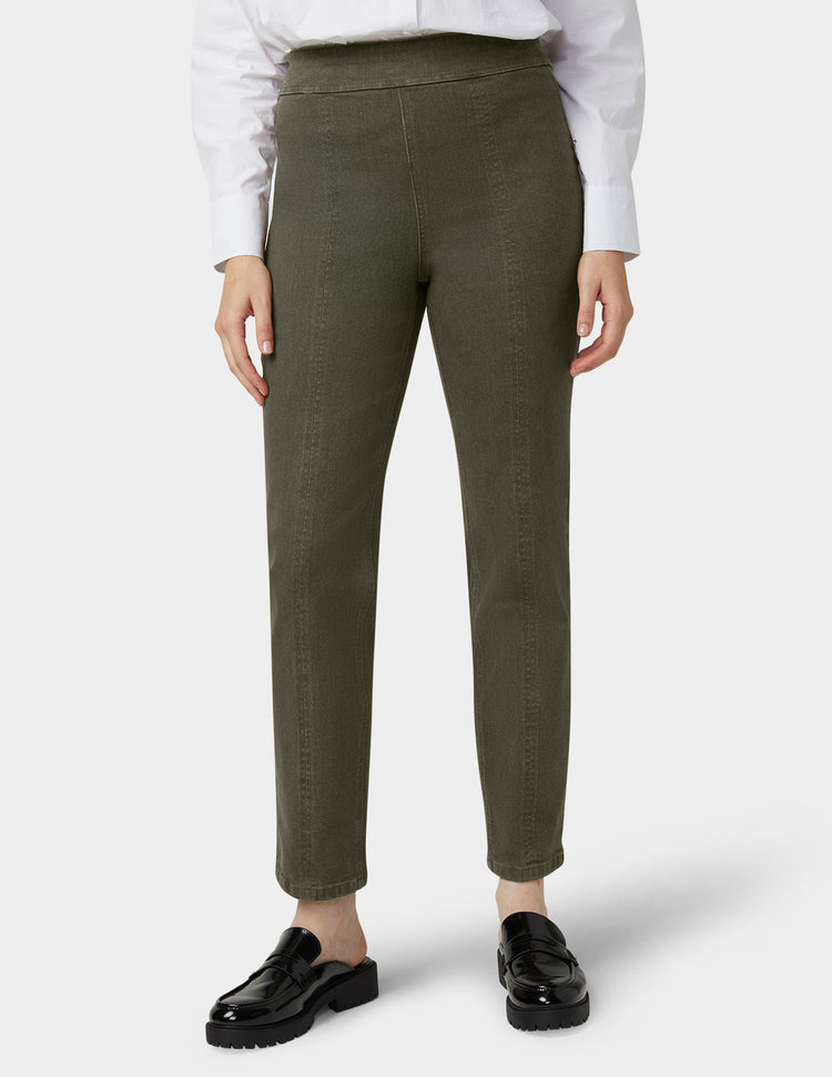Hue Denim Straight Leg Pant