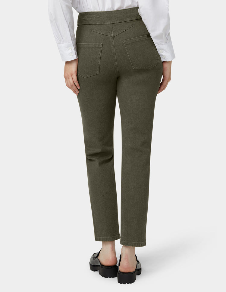 Hue Denim Straight Leg Pant
