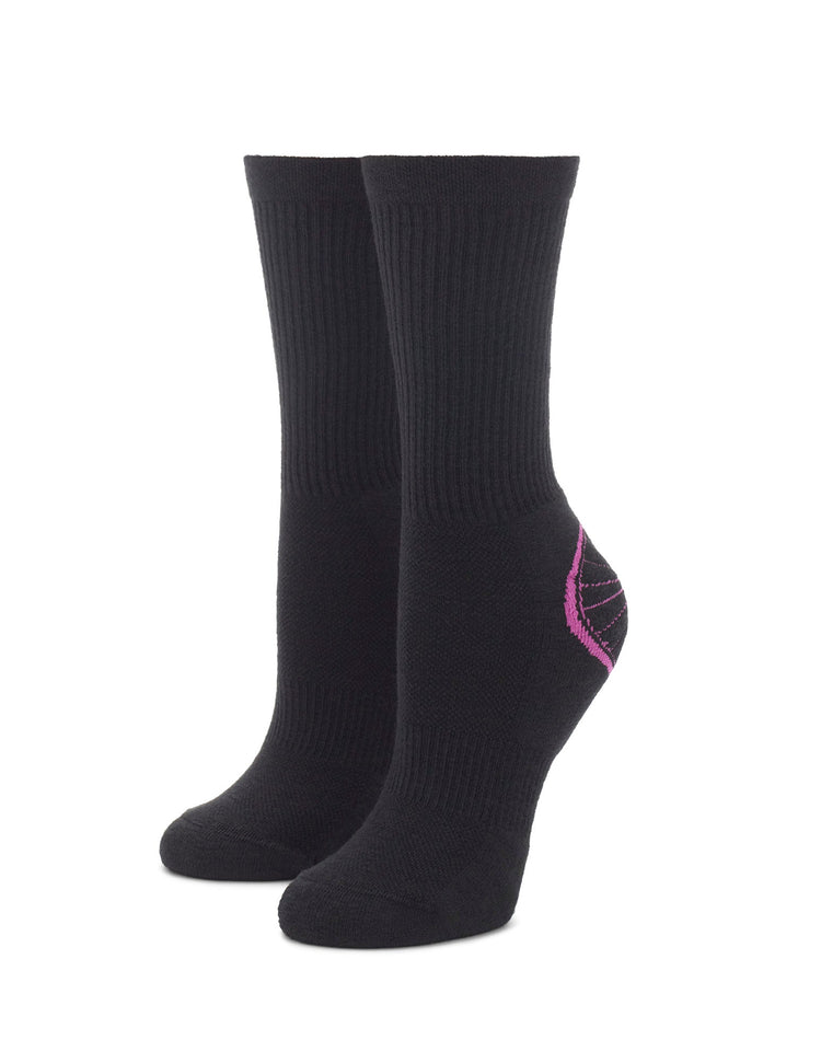 hue Eco Sport Cycling Crew Sock 2 Pair Pack