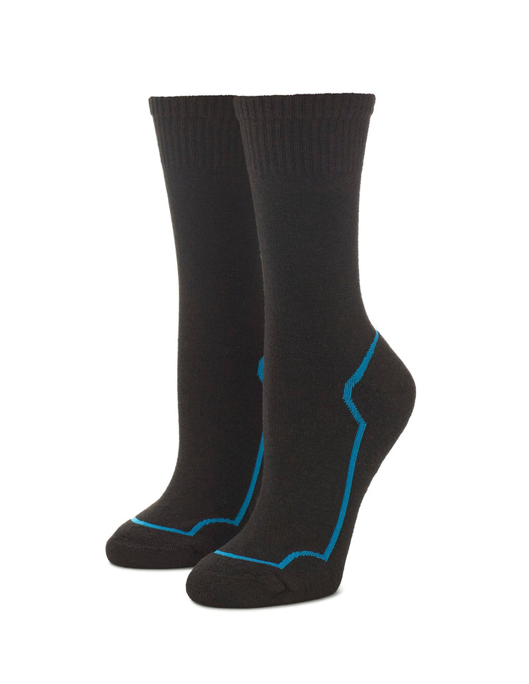 hue Eco Sport Walking Crew Sock 2 Pair Pack