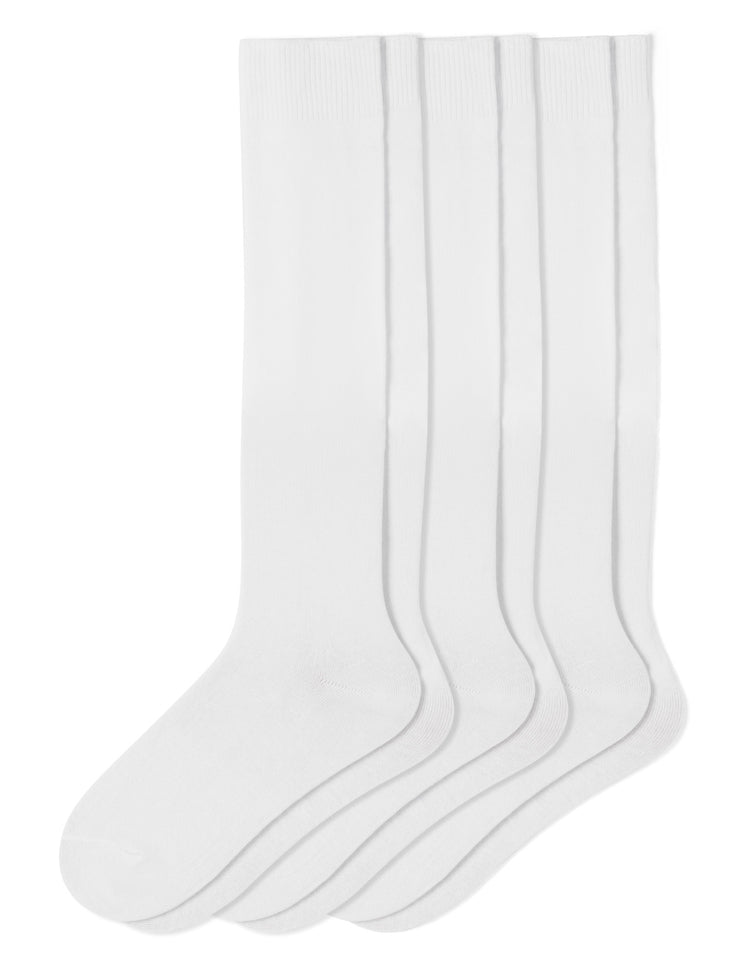 hue Flat Knit Knee Sock 3 Pair Pack