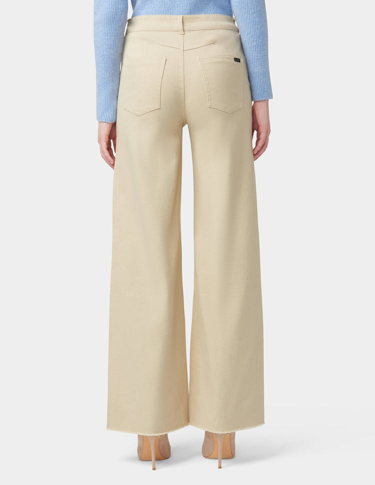 Hue Frayed Edge Wide Leg Denim
