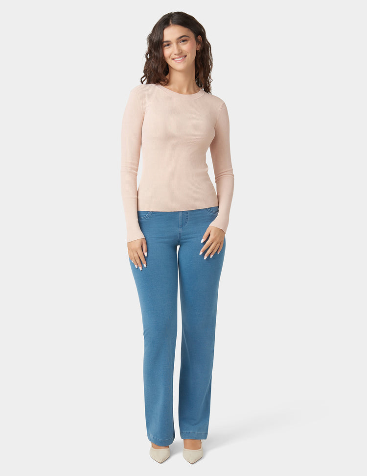 Hue Game-Changing Hi-Rise Straight Leg Legging