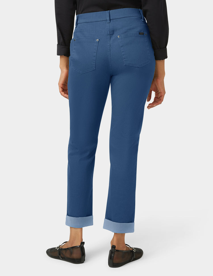 Hue Girlfriend Mid-Rise Denim Pant