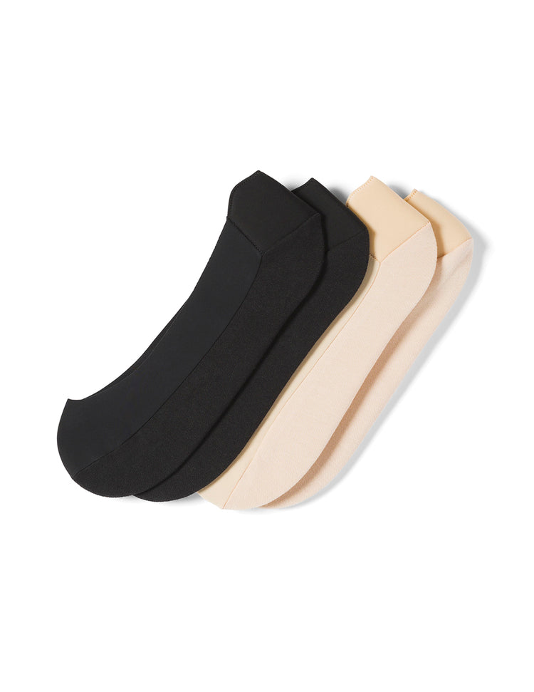 Hue Heelbliss Cushioned Back Liner 2 Pair Pack