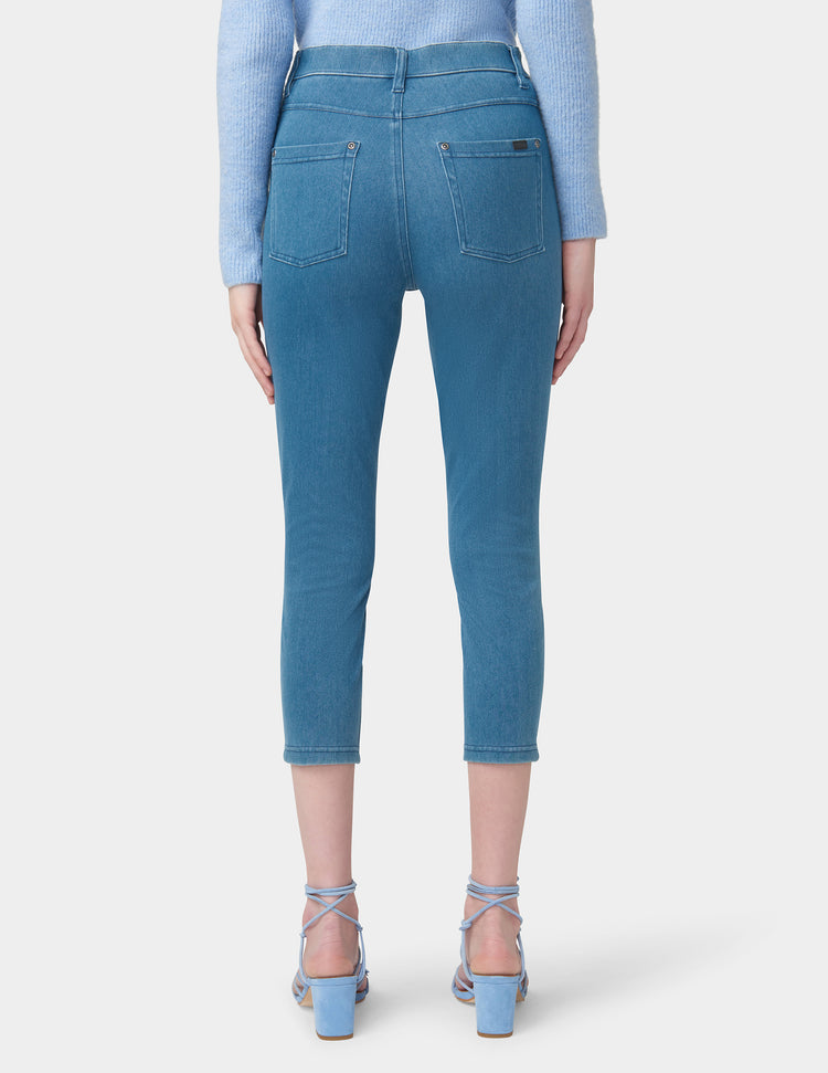 Hue Hi-Rise Ultra Soft Denim Capri Legging