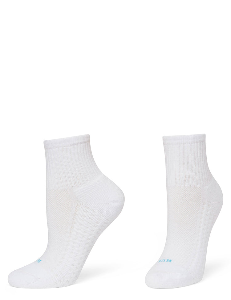 Hue HUE Air Cushion Mini Crew Top Sock 3 Pair Pack